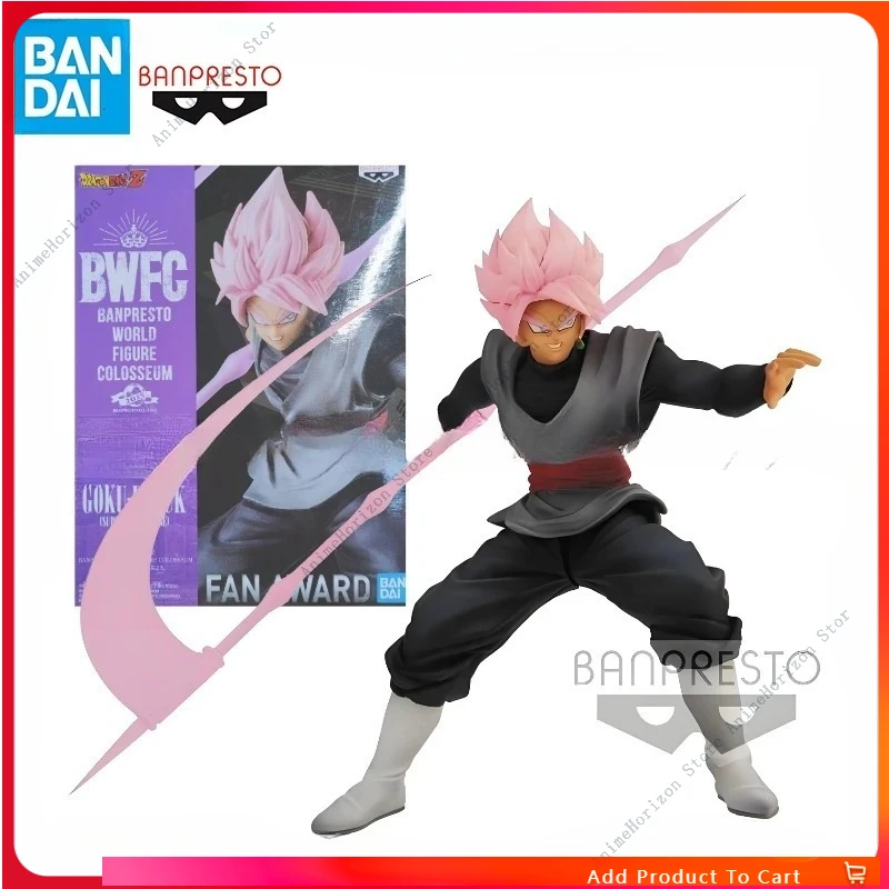 

In Stock Original Bandai Banpresto Dragon Ball Tenkaichi Budokai Goku Black Zamasu Anime Model Genuine WY Birthday Gift