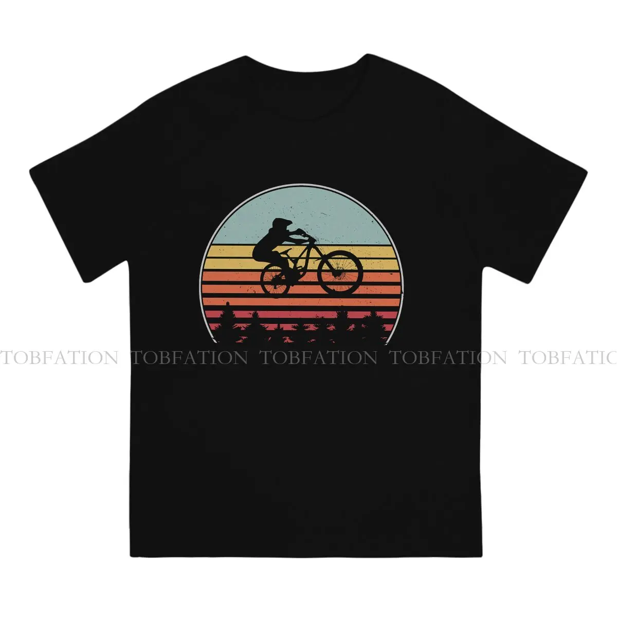 Down Hill Downhill Extreme Sports 100% Cotton TShirts Mountain Bike Vintage Biking