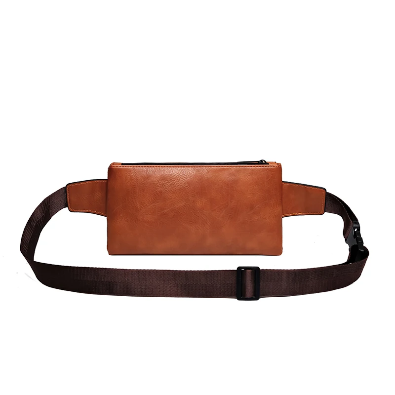 New style, high-quality ladies' waist bag, travel PU leather crossbody bag, shoulder bag with large capacity, multi-functional,