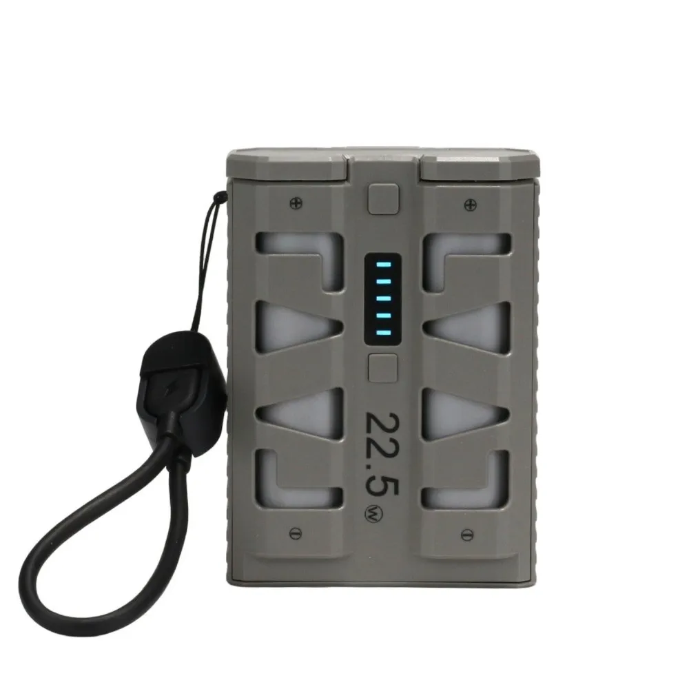 22.5W Fast Charging DIY Power Bank Kit Type-C Input 2 Slots 21700 Battery Quick Release Battery Housing One-Click Battery Swap