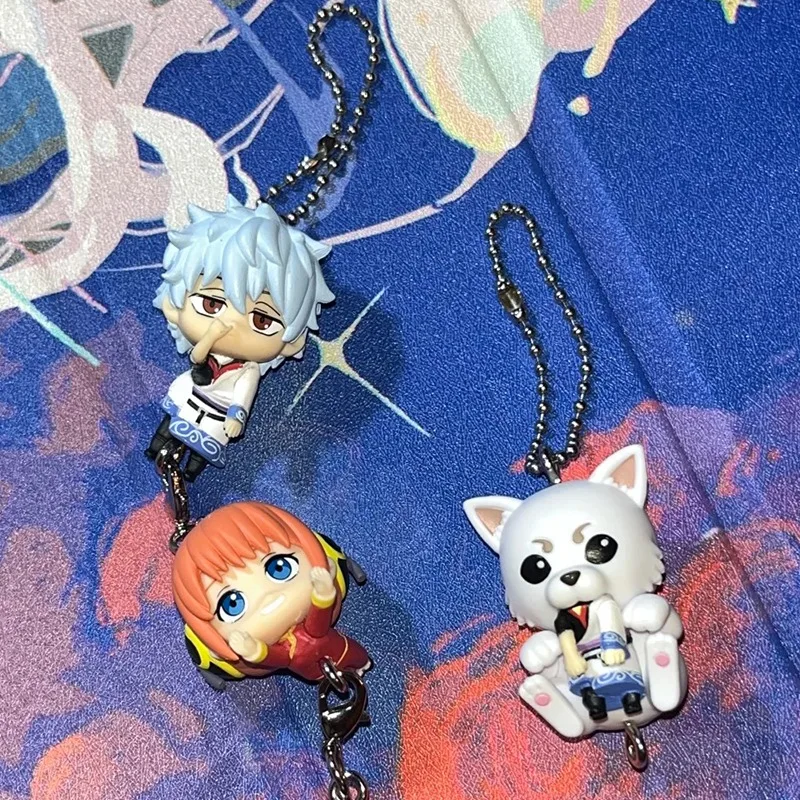 جينتاما ساداهارو كاجورا غاشابون المفاتيح دمية قلادة تحصيل لعب الاطفال هدايا هدايا العيد نموذج اللعب #3