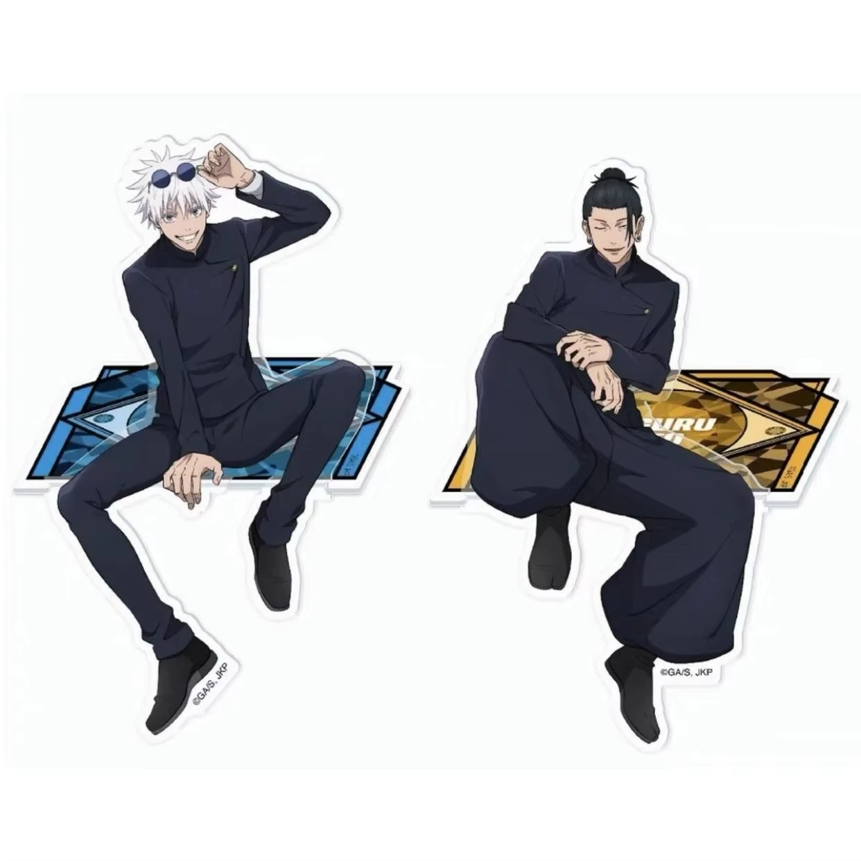 Jujutsu Kaisen Gojo Satoru Geto Suguru Acrylic Stand Figure Anime Merchandise Collectible Gift Otaku Decor