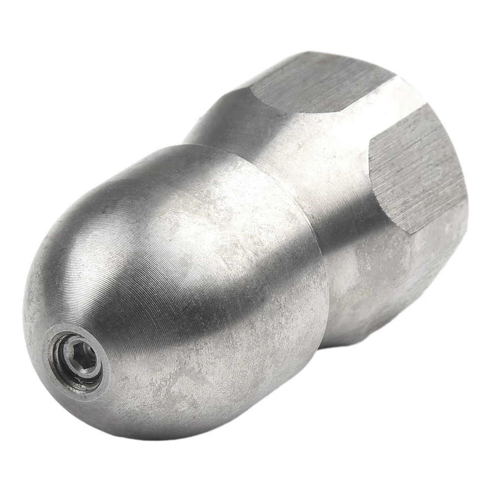 Say Goodbye to Clogs with our Pressure Drain for jetter Hose Nozzle Flusher Pipe Nozzles Strong & Long lasting