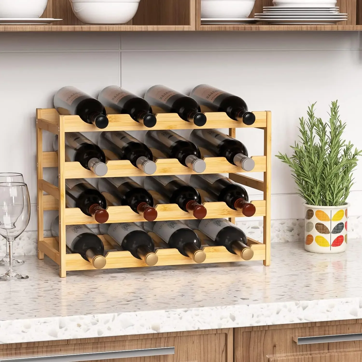 rack, tabletop multi-layer display rack, living room rack, bottle tray, storage and display