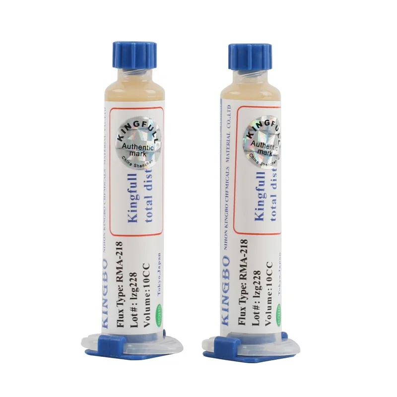 2pcs/lot KINGBO RMA-218 10cc Flux Paste/BGA Flux Paste For BGA Solder Station Soldering Tin Cream