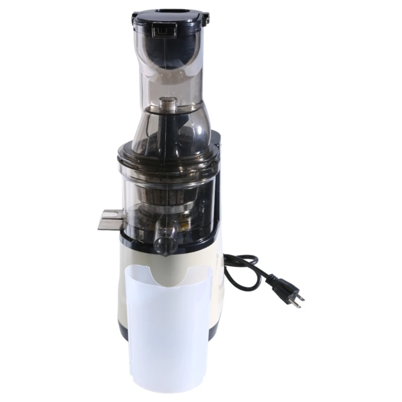 D0AB Masticating Juicer Machines 150W Slow Cold Press Juicer High Juice Juicer for Fruits and Vegetables Easy to Clean