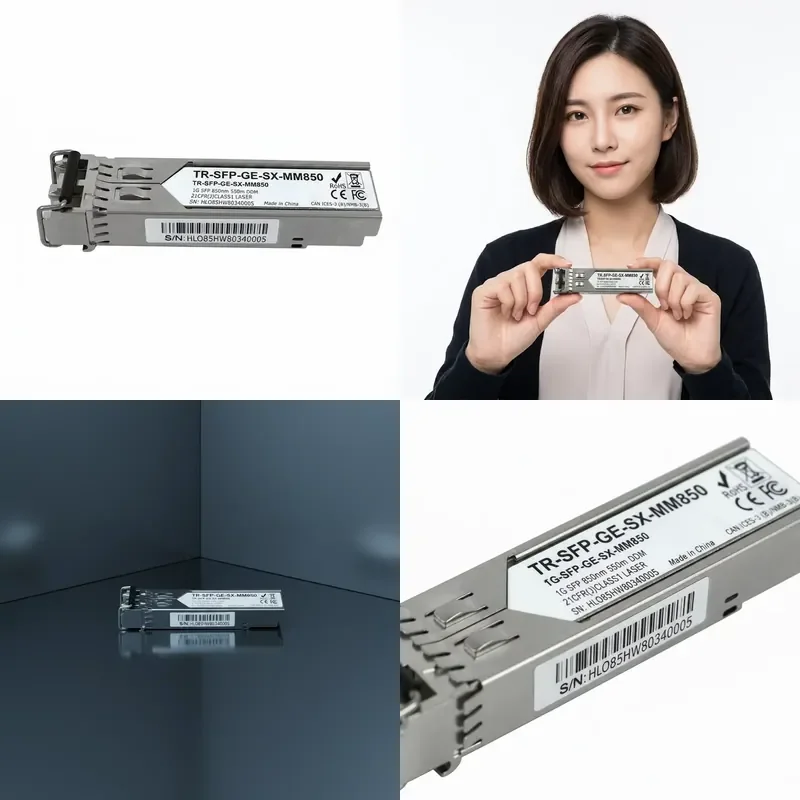 TR-SFP-GE-SX-MM850 1G Multi Mode Optical Transceiver Module LC Plug-in Fiber for 550m DDM