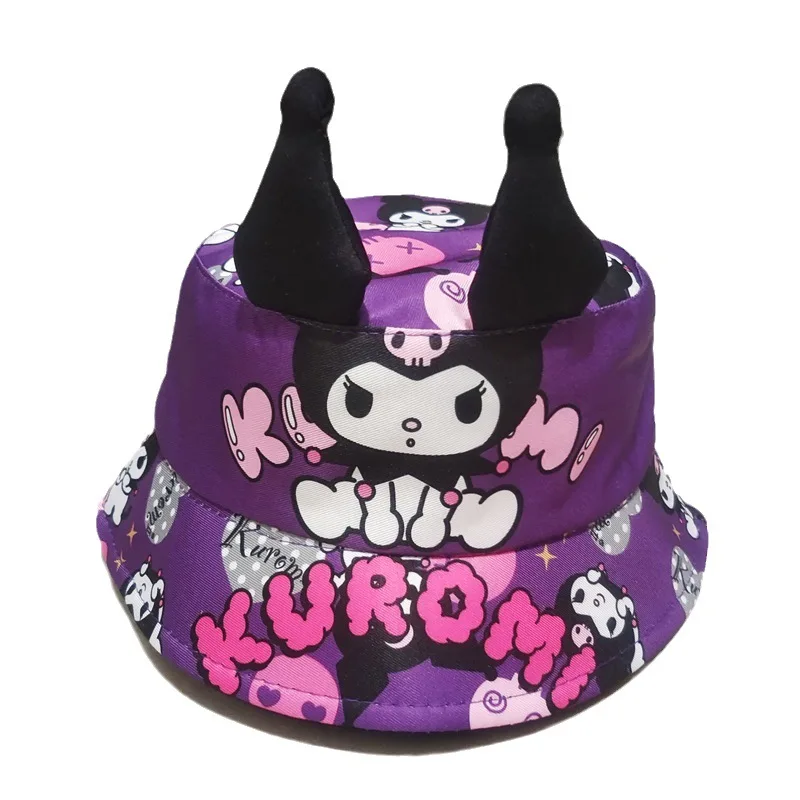 Kurome-Chapeau de bassin pour enfants, chapeau de dessin animé mignon, My Melody, Sanurgente, protection solaire pour filles, E27