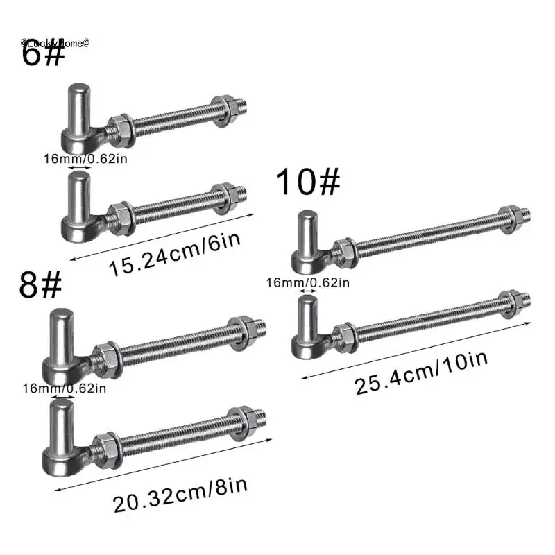 Bản lề J đa chức năng Bản lề cửa chống rỉ Lắp đặt đơn giản để lắp cổng 11UA