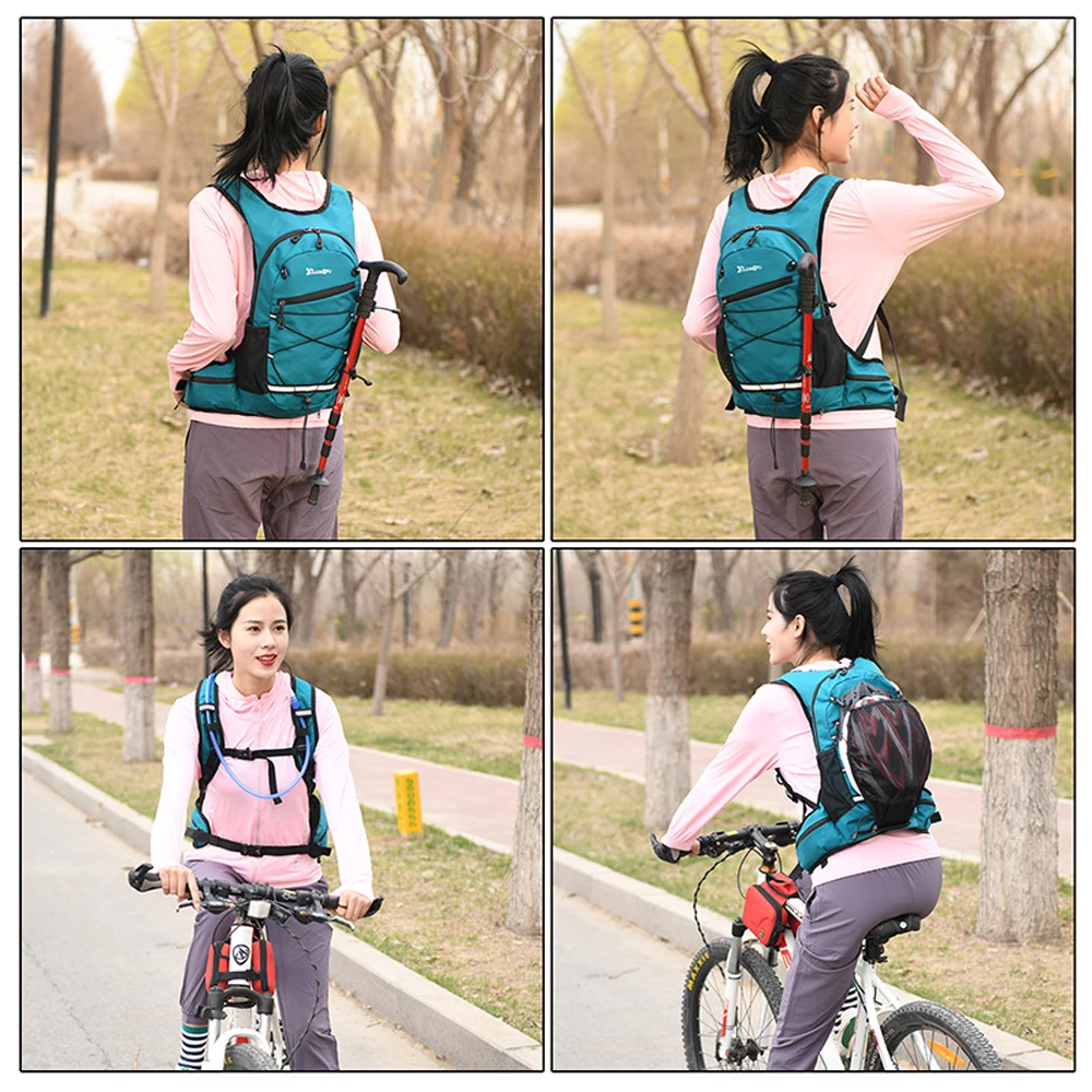 عبوة ترطيب خفيفة الوزن مع مثانة مائية، حقيبة ظهر رياضية للمياه للمهرجانات والمشي لمسافات طويلة والجري وركوب الدراجات والمزيد، 1 لتر، 2 لتر #6