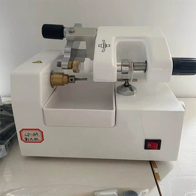 CP-4A Fast Cutting Machine Lens Cutter Medical Eyeglasses Equipment Processing Resin Slice