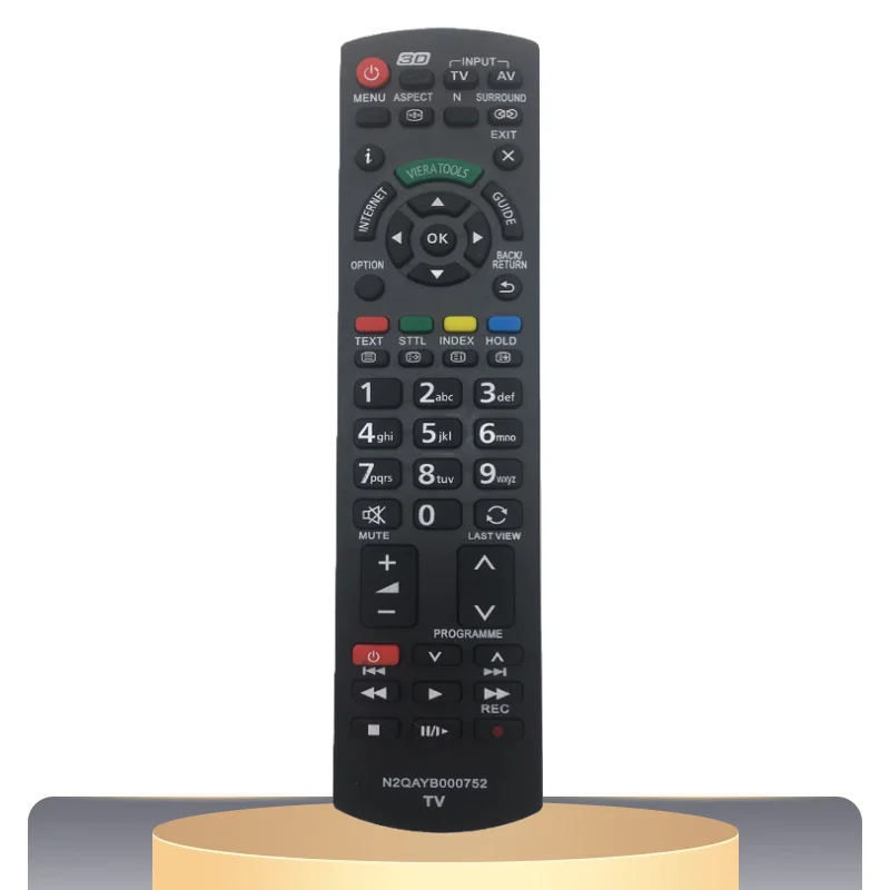 

Suitable for Panasonic TV remote controls, compatible with models N2QAYB000572, N2QAYB000487, EUR7628030, EUR7628010, N2QAYB0003