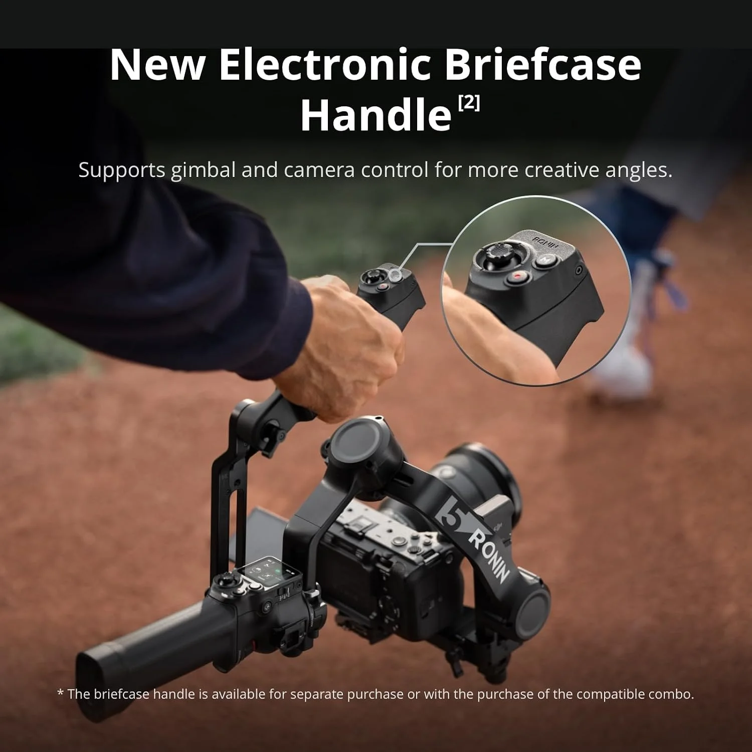 DJI Camera Cell Phone Gimbal Stabilizer 3-Axis Handheld Gimbal ActiveTrack 6.0 OLED Display Wireless Control for for DSLR Mirrorless Like Sony Canon Nikon