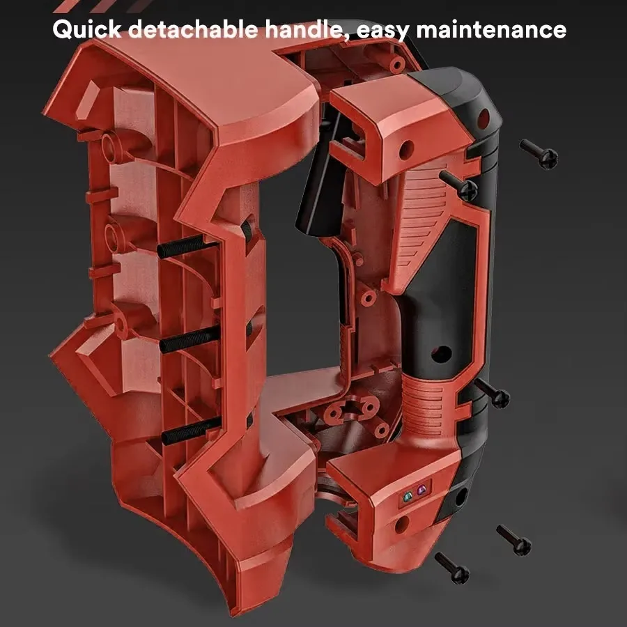 1700W Demolition Jack Hammer 14A Corded Electric Heavy Duty Concrete Pavement Breaker With Carrying Case Flat Chisel