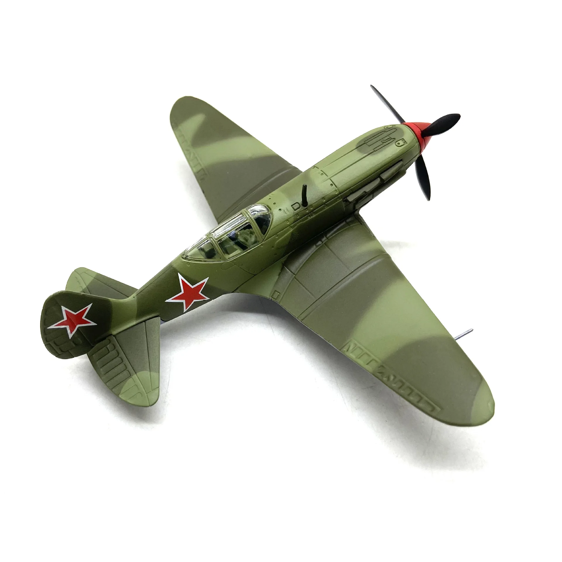 

Aircraft Model Ornament 1/72 Fighter Alloy MiG-3 Model Airplane Realistic Simulated Display for TV Cabinet Office Bar Bookshelf