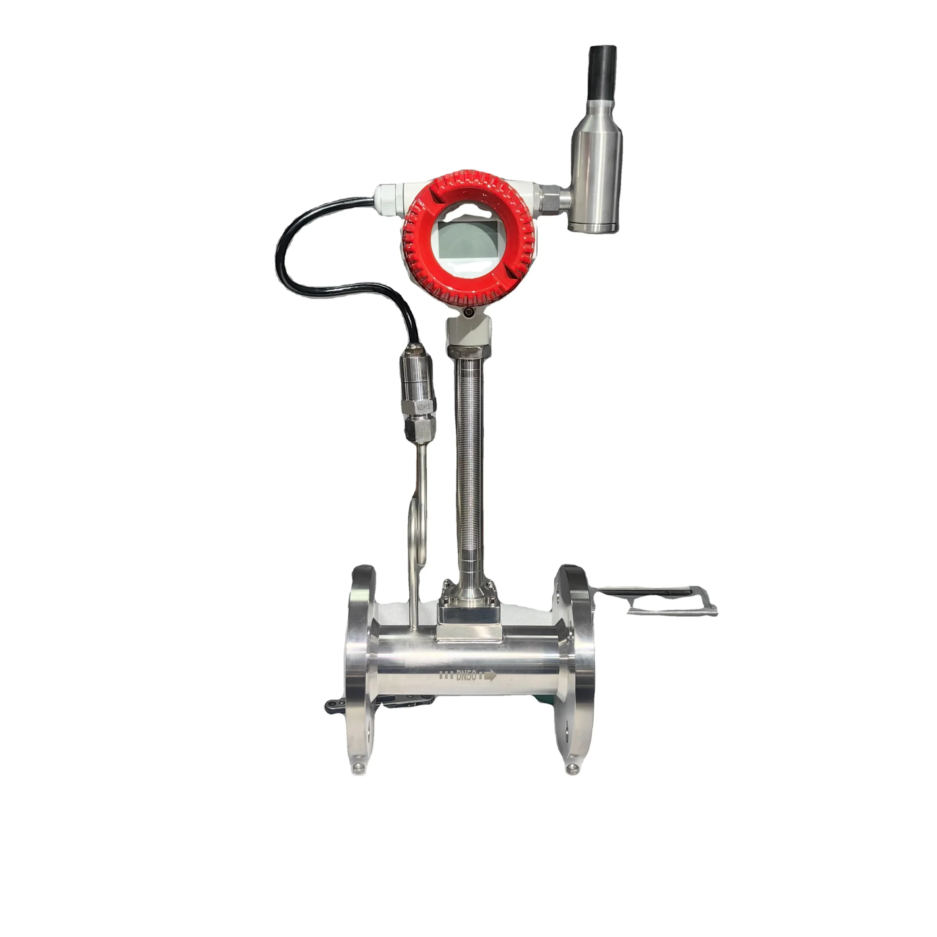 Flange-Mounted apor Flowmeter with Temperature and Pressure Compensation izle 304SS