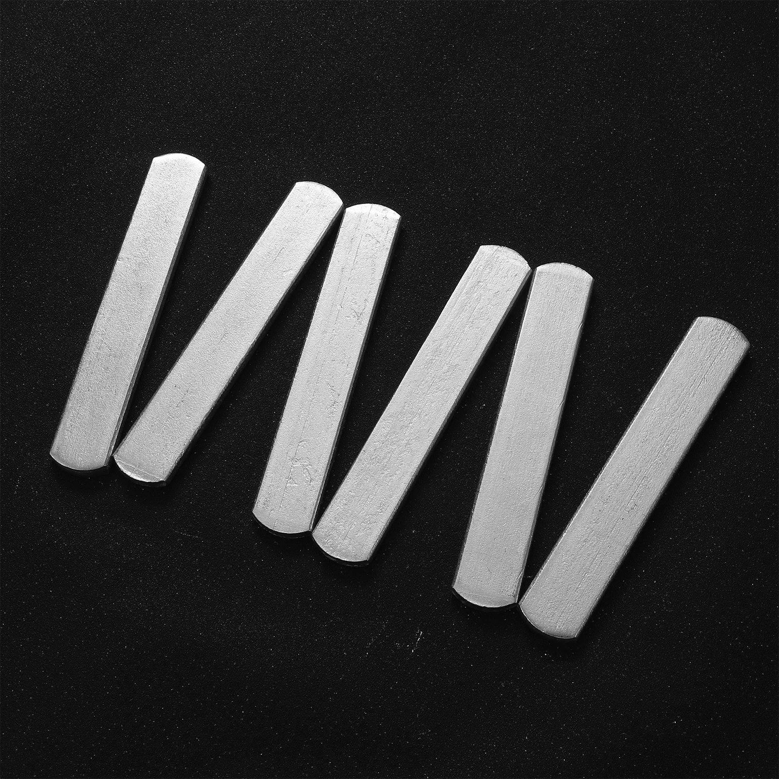 

6 Pcs Running Weight Bar Strength Training Plate Hydrated Weighted Rucking Stainless Steel Weights Inserts Miss