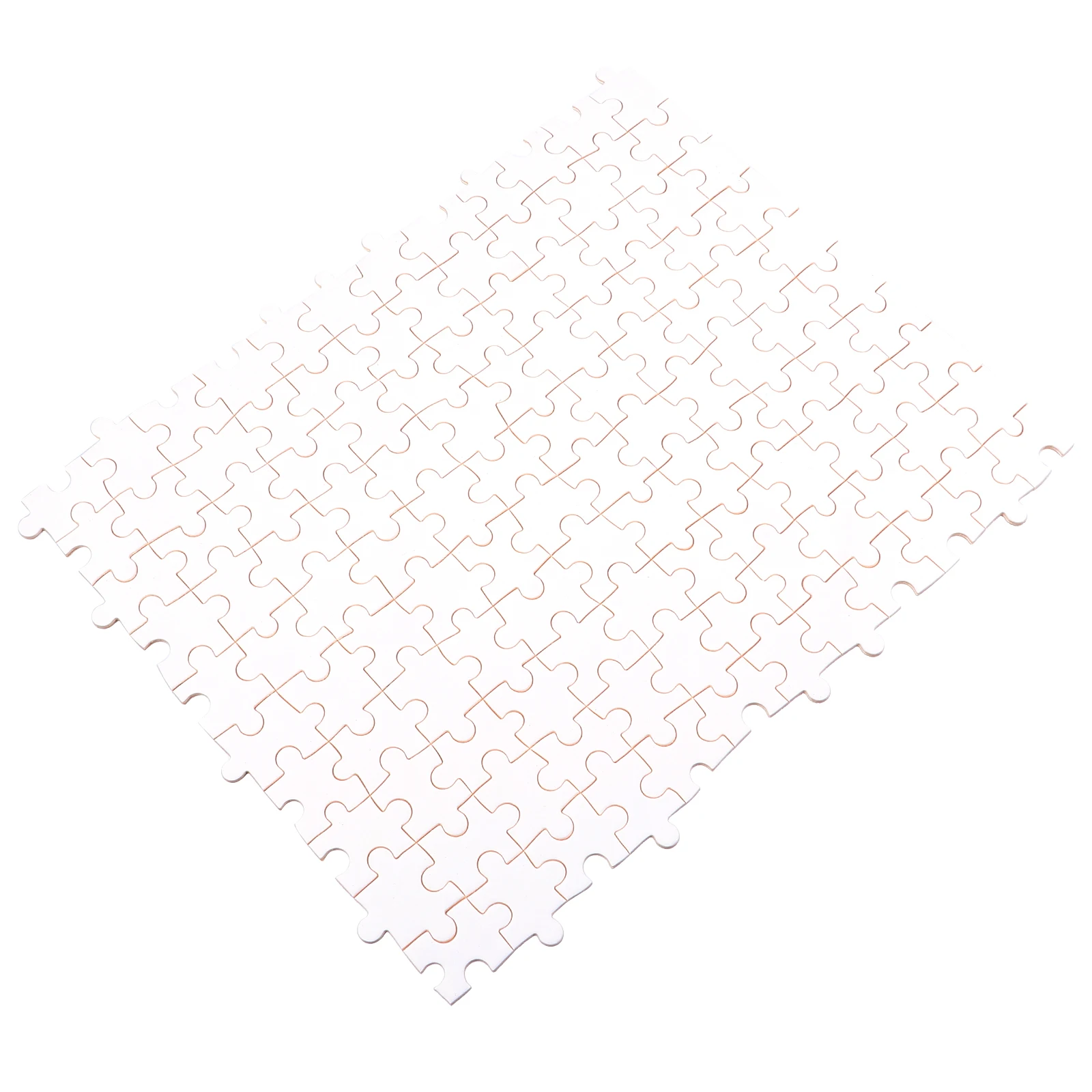 1000 stücke Holz Blank Diy Wärme Handwerk Stücke Für Kinder Spiel Dekoration Geschenk Thermische Transfer Blank Puzzle Stück Holz Puzzle Stück