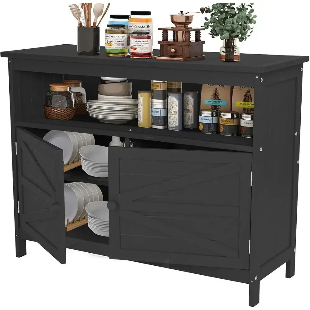 All-Weather Outdoor Storage Cabinet with 3 Shelves, Ideal for Patio, Garden, Balcony, and More