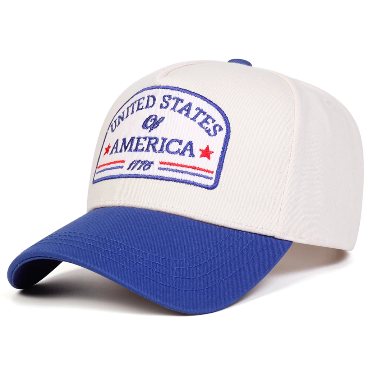 Unisex AMERICA Embroidery Baseball Caps Spring Autumn Outdoor Adjustable Casual Hats Sunscreen Hat Sports Cap