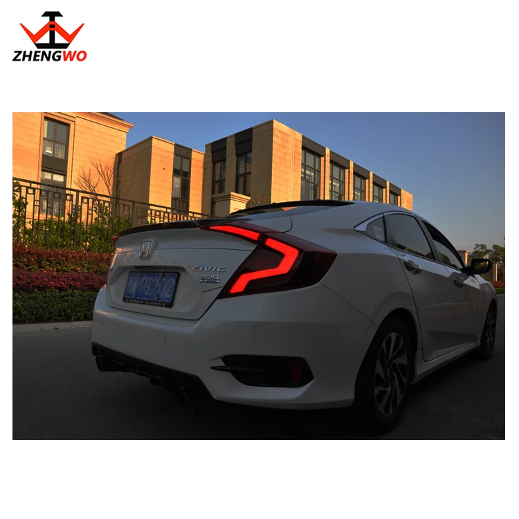 

2019 LED Tail Lights For Civics Led Tail Lamp With Black Color