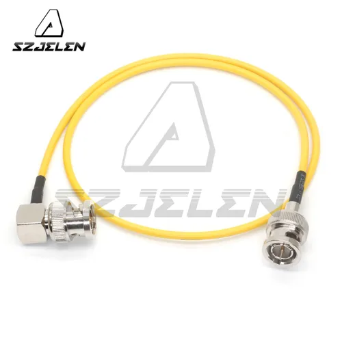 Imagen 2 del producto Cable de Video SDI Ultraflexible HD-SDI de 75 Ω, BNC a BNC, para Cámaras y Monitores, Cable Coaxial RF, Combinación de Colores Amarillo, Verde y Negro