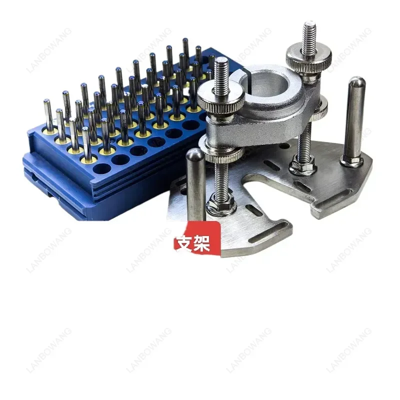Shixin 204 Hand Inlay Slotting Chisel, Straight & Curved Carving Knife, Sharpening Bracket for Mo Fan Handcraft