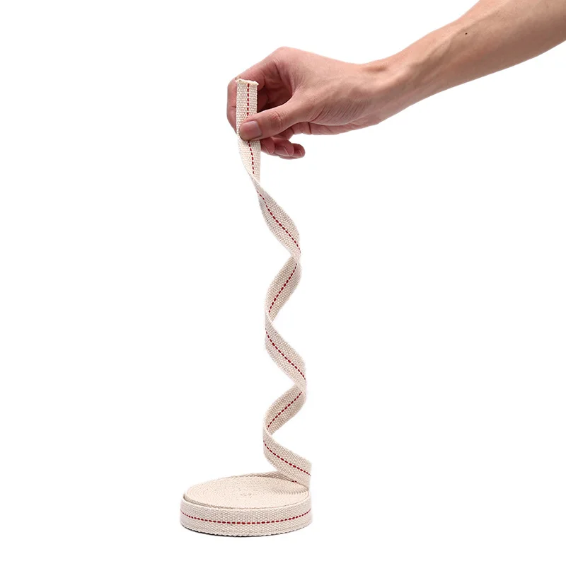 1M Kerosene Lamp Wick Braided Cotton Wick Flat Cotton Oil Lamp Wick For Oil Lamp