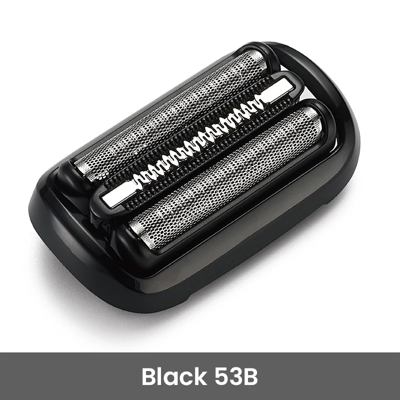 블랙 면도기 헤드, 브라운 시리즈 5/6 전기 면도기 호환, 53B, 1 개