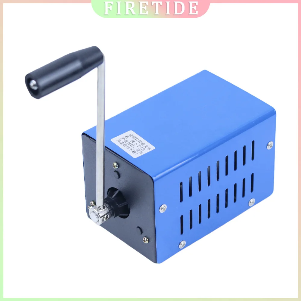 

Hand Crank Generator, Portable Power Bank for Phone USB & 12V DC Output, Emergency Charger for Home Outdoor Camping