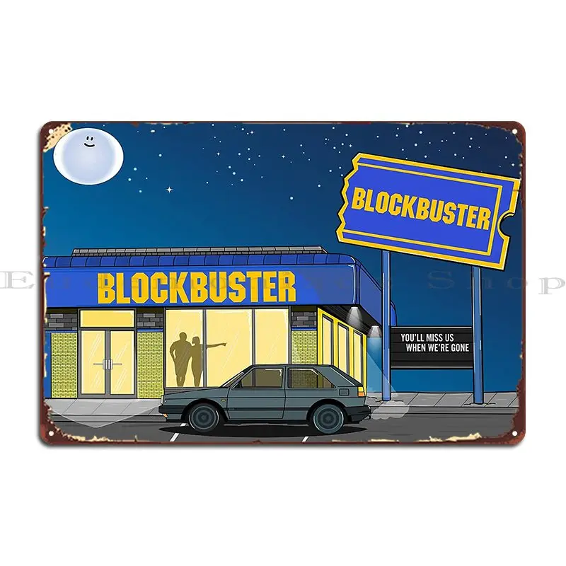 אתה מתגעגע ל כאשר אנחנו מחדש נעלם מועדון פוסטר מתכת מועדון מותאם אישית בר מוסך פוסטר שלט פח