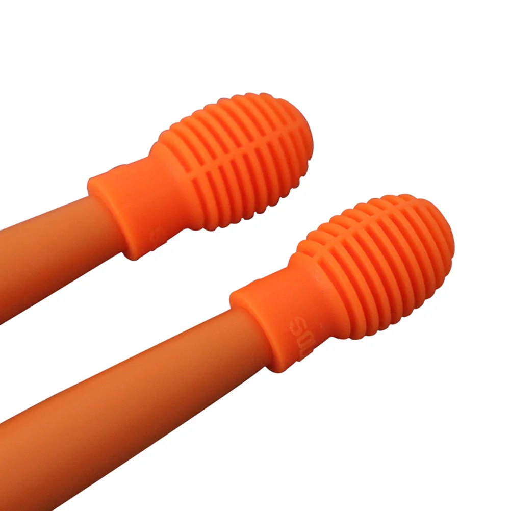 

4Pcs Silicone Drumstick Tips Caps for Noise Reduction Solution on Any Surface Portable Drum Mute Covers with