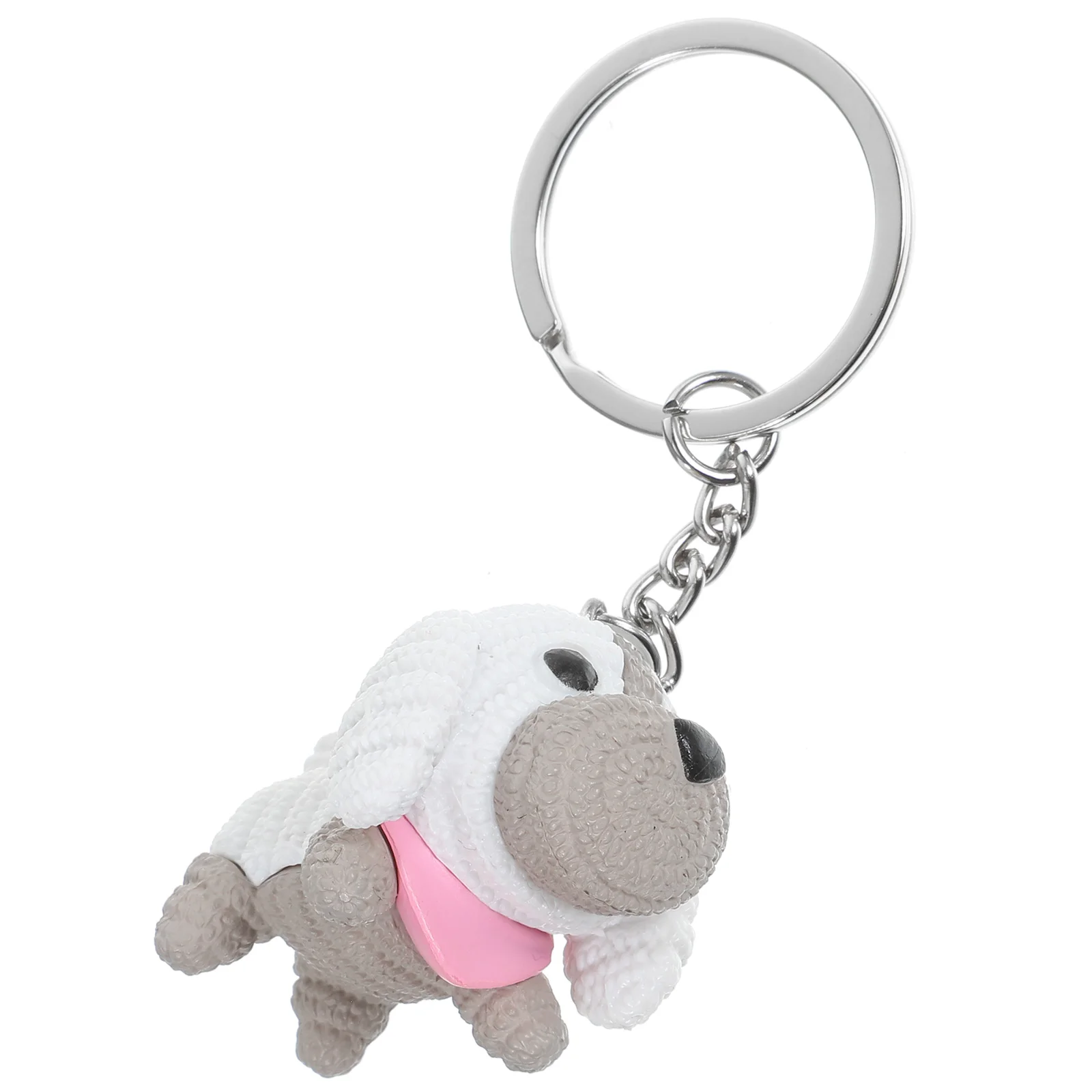 

Yarn Dog Keychain Lovely Cartoon Puppy Key Ring Decorative Hanging Ornament Exquisite Animal Keychains Backpack Pendant Dog