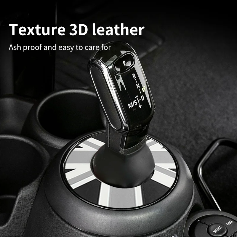 For Mini Cooper F56 F60 F54 F55 Clubman Countryman Gear Shift Lever Dust Proof Cover Car Protective Cover Decorative Accessories 4