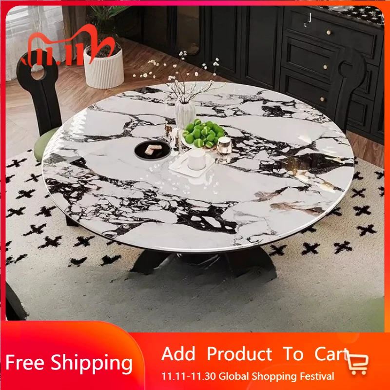 

Luxury Modern Dining Table Nordic Chairs Makeup Living Room Dining Table Study Restaurant Mesas De Comedor Kitchen Furniture