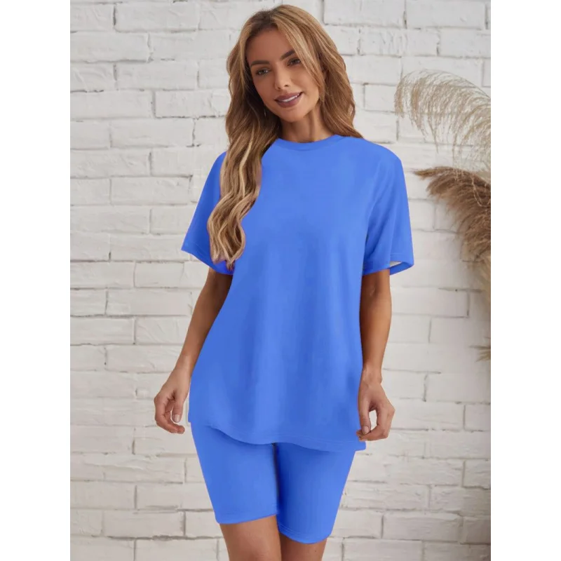 

Женская легкая футболка для фитнеса большого размера с короткими рукавами: удобный и свободный крой, подходит для активного отдыха