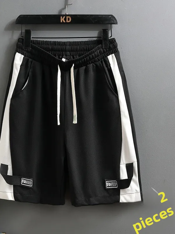 

Casual Summer Men's orts Five-Quarter Length Beachwear Workwear Loose Fit Straight Leg Anti-Bacterial Comfortable Faionable
