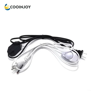 1.8M Spina UE/USA 220V Filo elettrico LED Dimmer Interruttore Cavo Modulatore di luce Linea lampada Dimmer Controller per lampada da tavolo