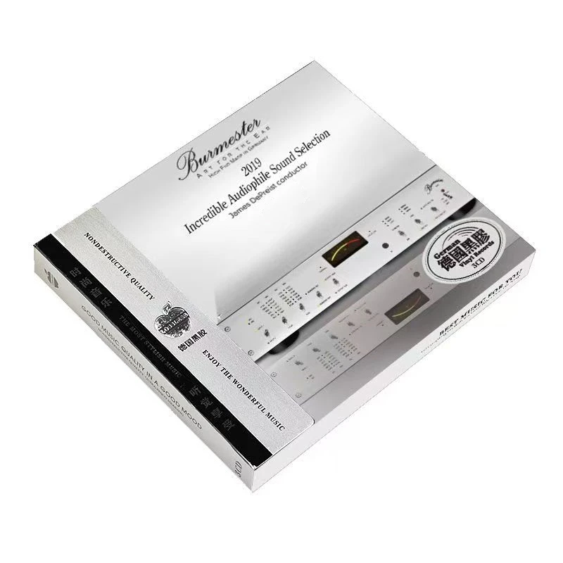Classic James Depreist Music CD Incredible Audiophile Sound Selection Album 3pcs Music Record Cosplay Walkman Car Soundtrack Box view 3