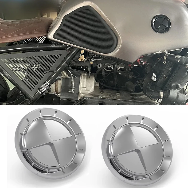For BMW R NINE T R9T R45 R50 R60 R75 R80 R90 R100 K1100 70MM Cafe Racer Gas Tank Badges Emblems Motorcycle Tank Gas Sticker 2PCS