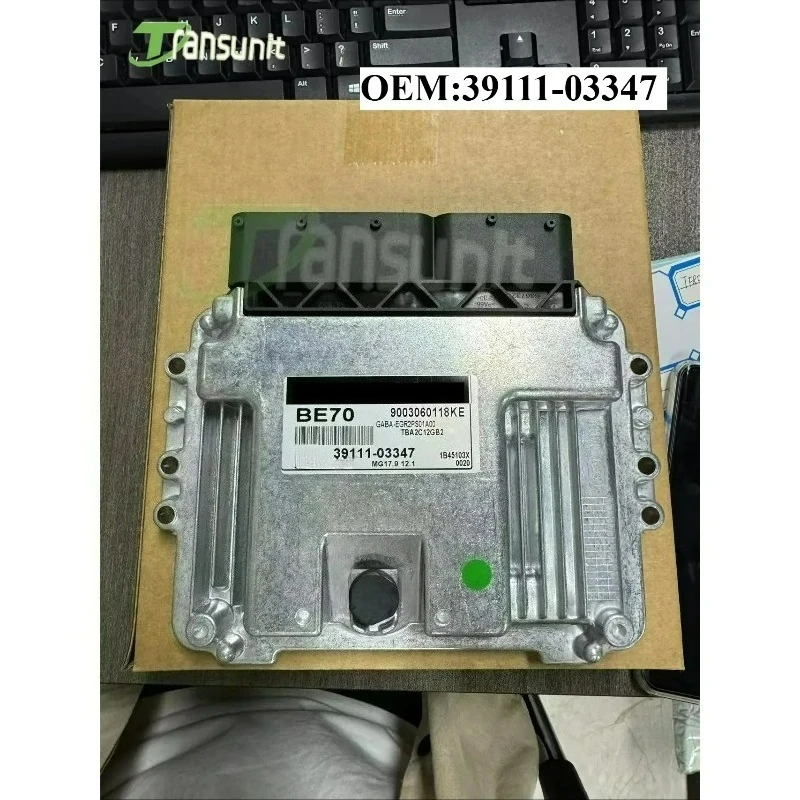 BE70 New ECU 39111-03347 Engine Computer Board ECU MEG17.9.12.1 Electronic Control Unit Fits For Hyundai 3911103347