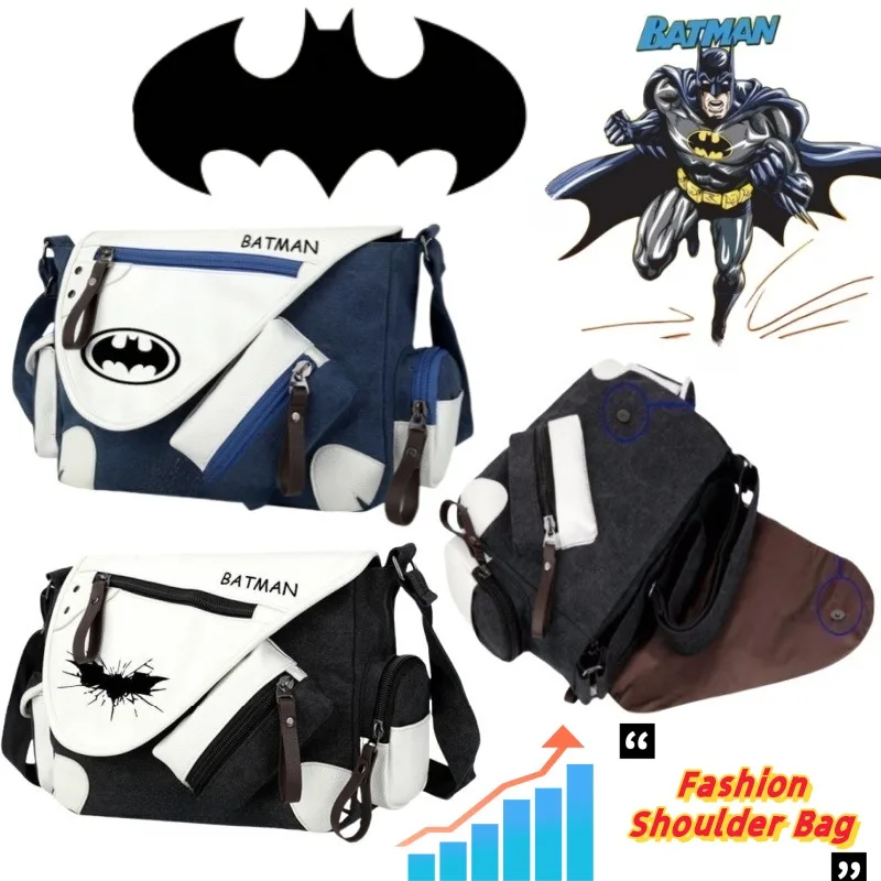 Beast Kingdom Batman The flash Film e TV merce borsa a tracolla moda periferica zaino a tracolla multifunzionale da viaggio