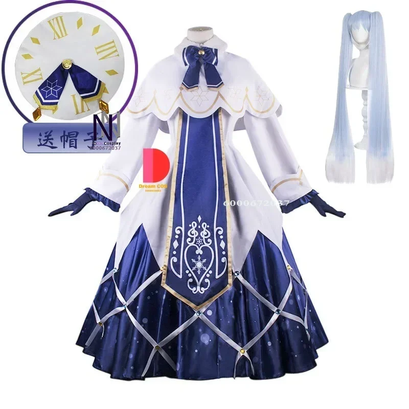 Anime Exclusive Design Mikuu Limited Edition 2024 SNOW Cosplay Costumes Budget-Friendly Women Game Party Essential Best-selling