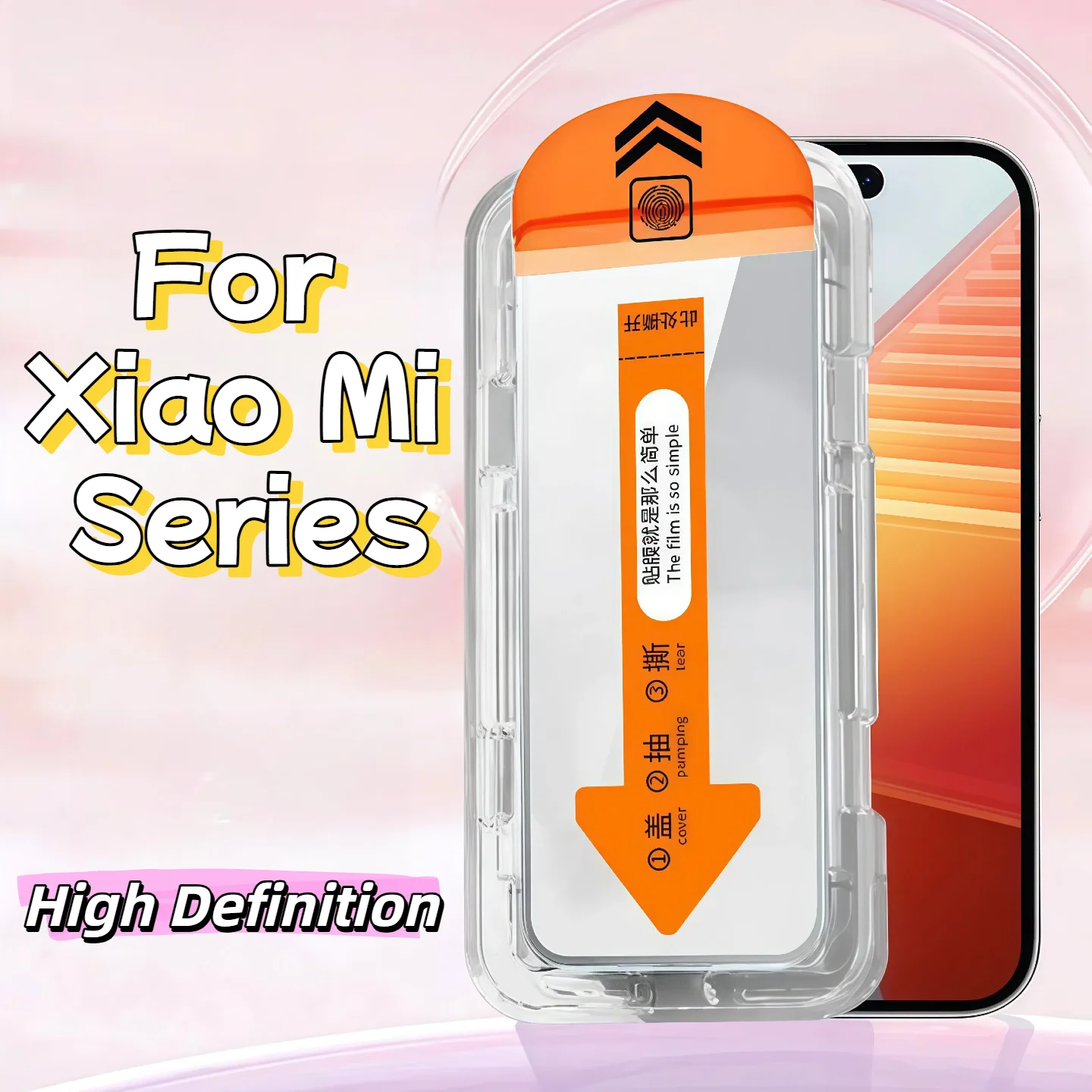 Für XIAOMI CC9 MIX3 9LITE 9Pro 9x 9t 10t 11i 12tPro 13 14 15 Displayschutzfolien Gehärtetes Glas Einfache Installation Auto-Staubentfernungs-Set