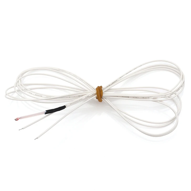 Liludin 1/5/10Pcs 3D Printer 100K ohm NTC 3950 Thermistors Sensors with Cable 3D Printer Parts For Reprap Mend Temperature