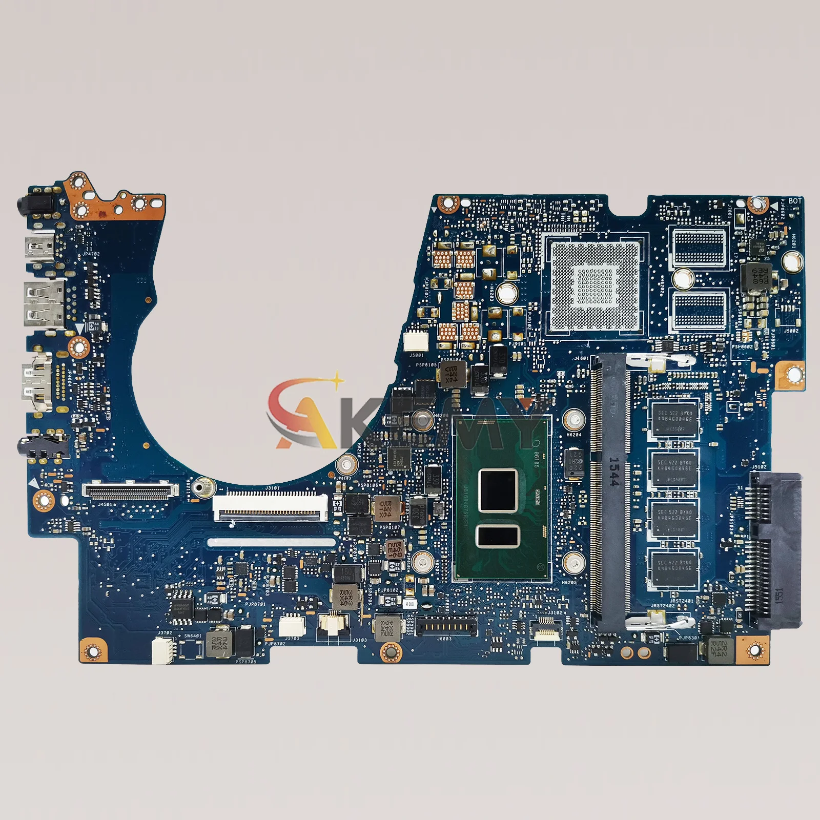 UX303UA Scheda Madre Del Computer Portatile Per ASUS ZenBook UX303UA U303UB UX303UB U3000 U303UA UX303U BX303U Mainboard W/I3 I5 I7 CPU test OK