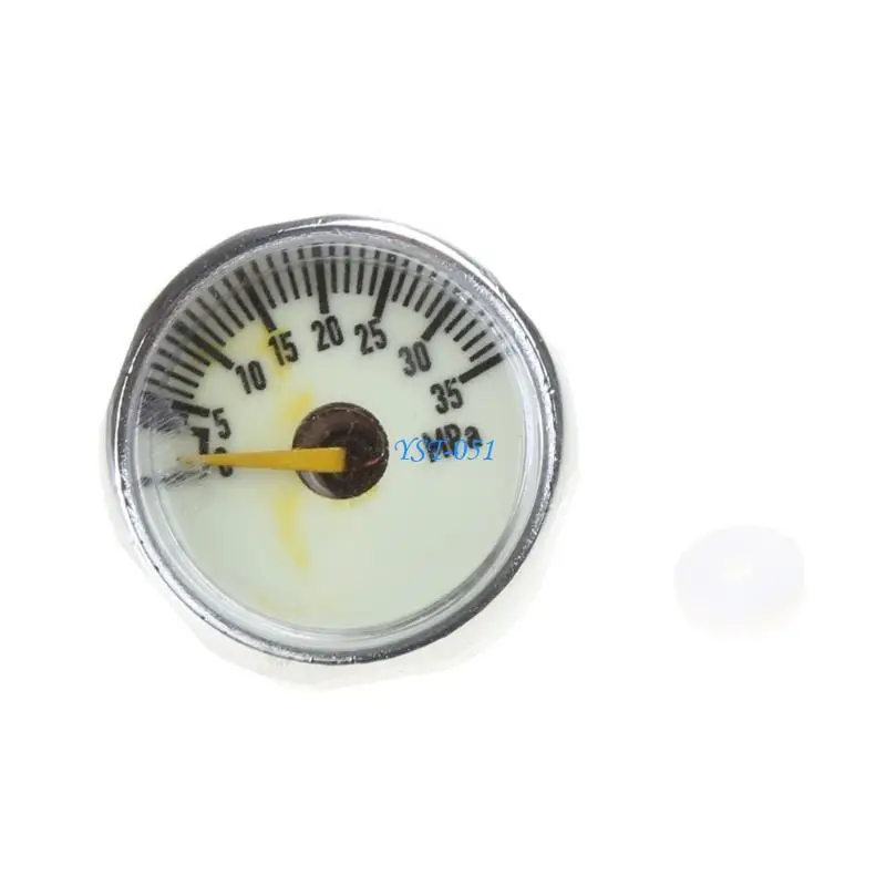 

E15A M8Thread Leak Detector Gas Pressure Meter with Backlit Mini Propane Tanks Gauge