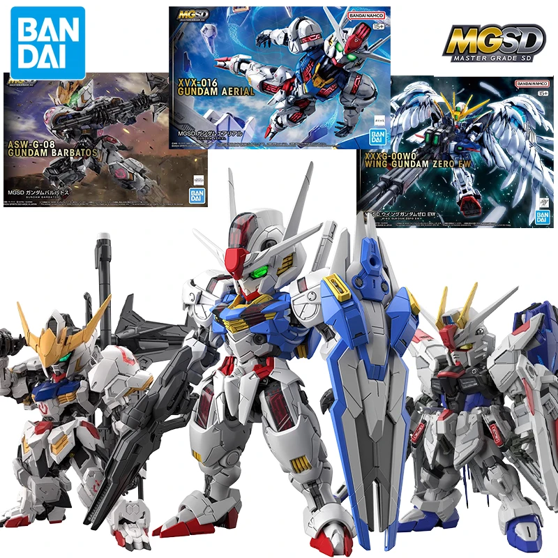 Bandai MGSD Gundam Aerial Asw-g-08 Barbatos Gundam Anime Figure Zgmf-x10a