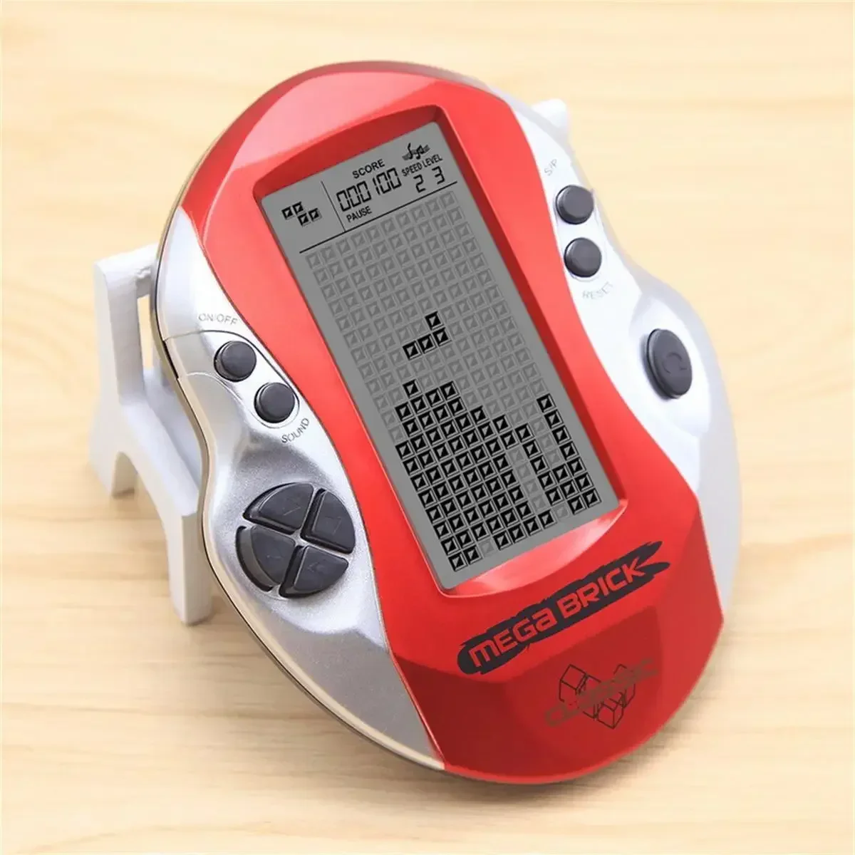 Children's Nostalgic Pocket Game Machine Kids Puzzle Toys Fashioned Retro Handheld Game Players for Tetris Console Large Screen