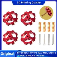 Creality Metal Leveling Nuts, Hand Twist Nuts Set for Ender 3/3 Pro/3 V2/3 Max, Ender 5/5 Plus/ 5 Pro, CR 10 3D Printer Bed